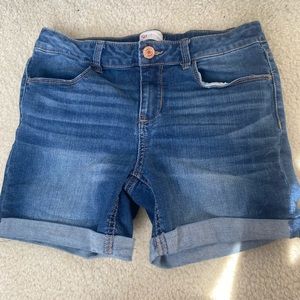 Girls SO jean shorts